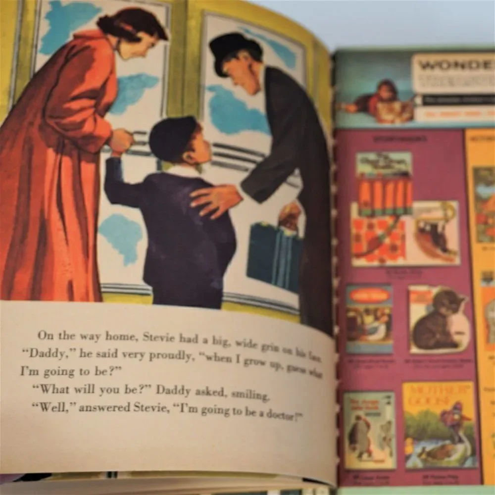 A Visit to the HOSPITAL by Francine Chase Vintage 1958 Wonder Books Hardcover